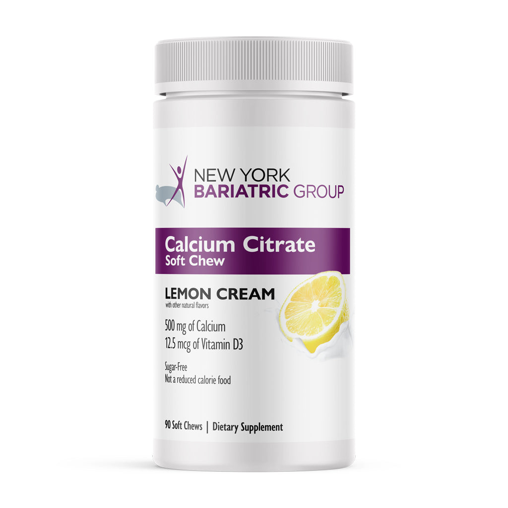 Image of NYBG Calcium Soft Chews Lemon Cream bottle