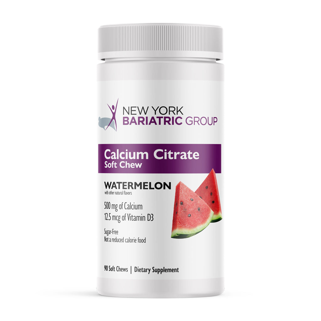 Image of NYBG Calcium Soft Chews Watermelon bottle