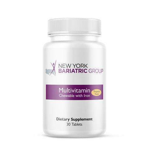Image of NYBG Multivitamin with Iron Tropical Twist Bottle